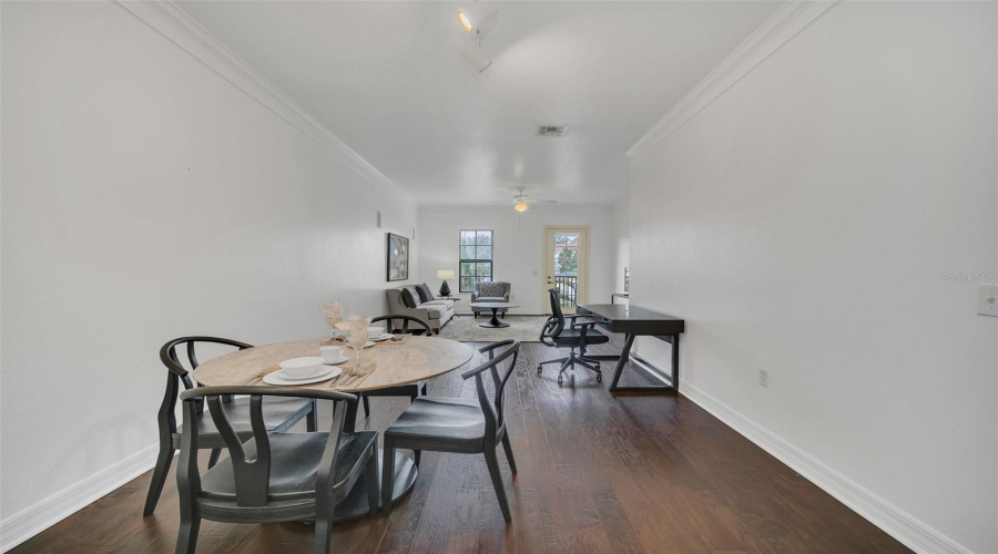 Living Dining Room Open Floorplan