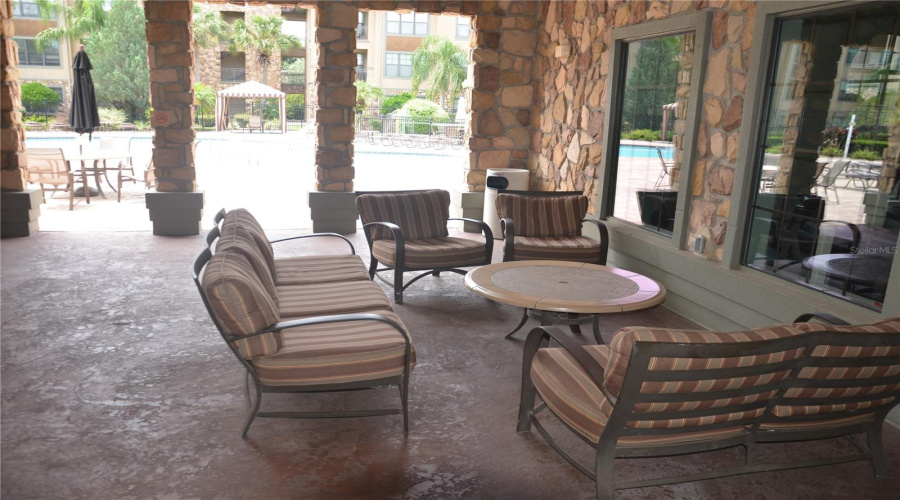 Clubhouse Seating Area