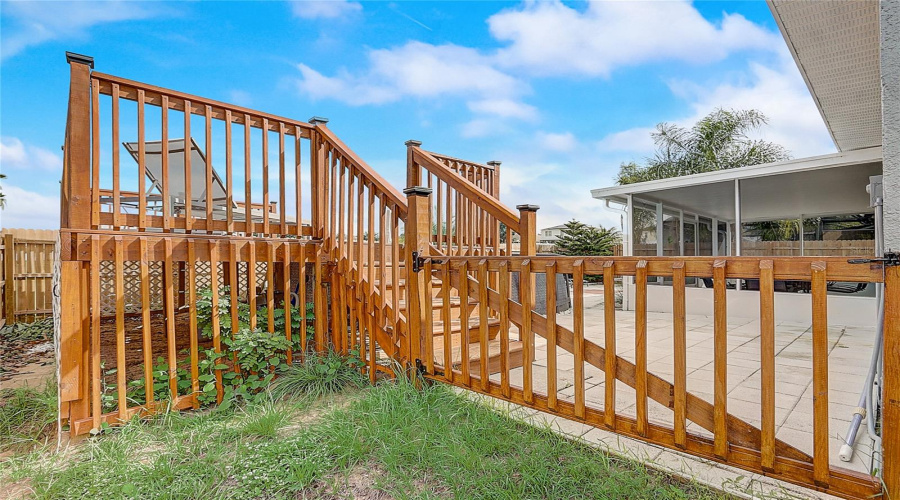 Deck Stair View