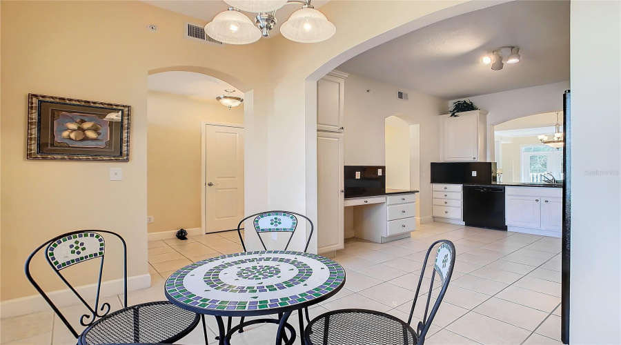 View To Foyer And Kitchen