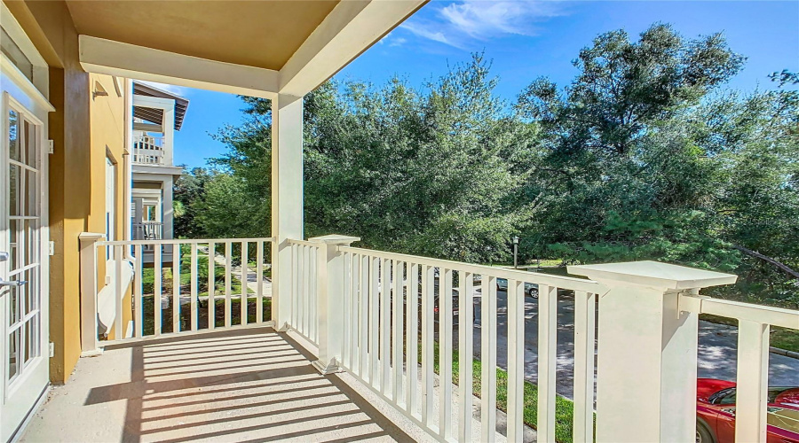 Terrace With Private Wooded View