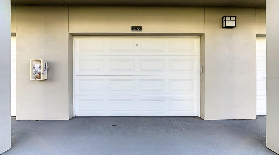 One Car Assigned Garage