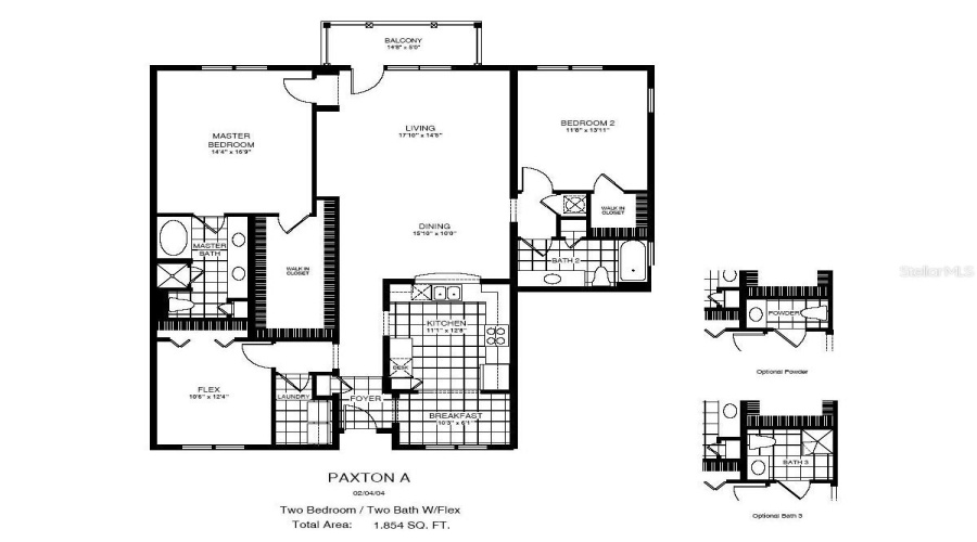 Floor Plan-Paxton A