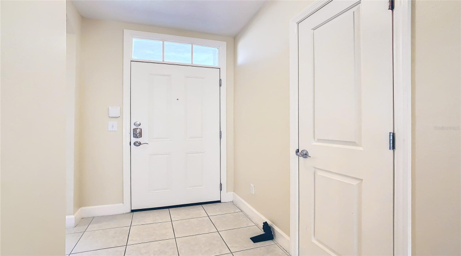 Foyer With Coat Closet