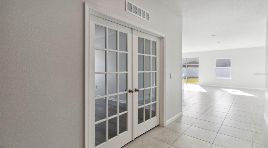 Hallway And Office French Doors