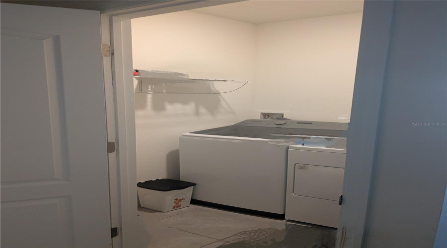 Inside Laundry Room