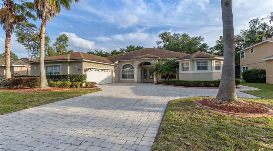 Pavers On Driveway