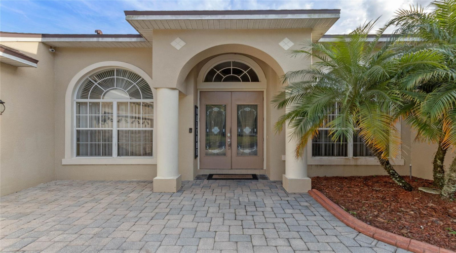 Beautiful Pavers On Driveway