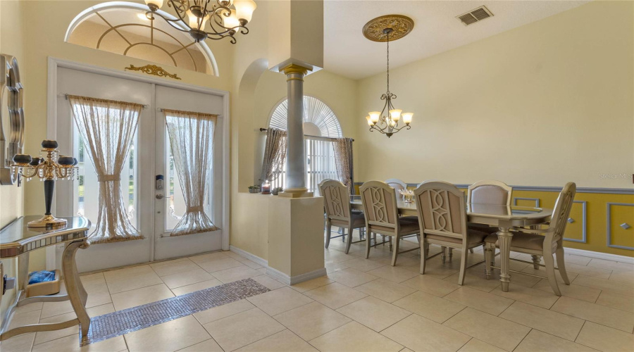 Oversized Dining Room