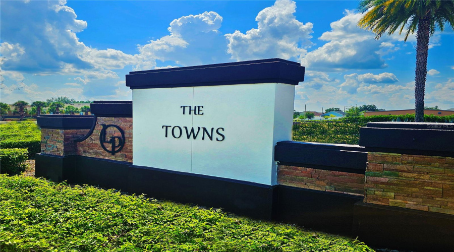 The Towns Entrance Within Planned Development Of Legacy Park