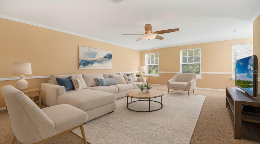 Living Room - Virtually Staged