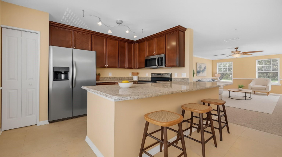 Kitchen - Virtually Staged