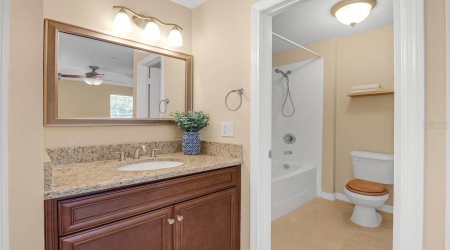 Primary Bathroom - Virtually Staged