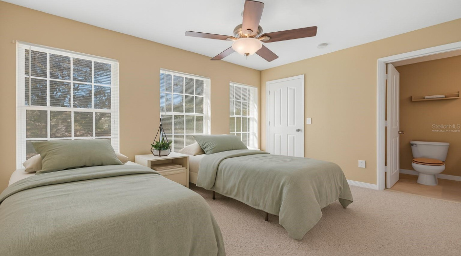 Second Bedroom - Virtually Staged