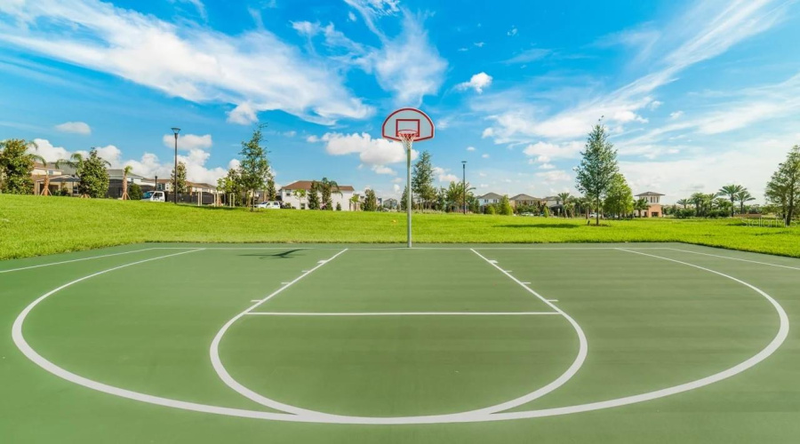 Resort Basketball Court