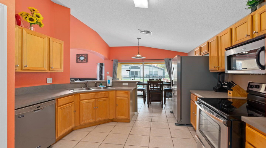 Kitchen With Stainless Steel Appliances