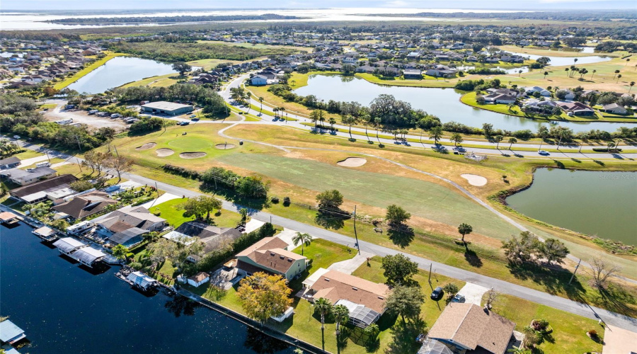 Canal and Golf Course views