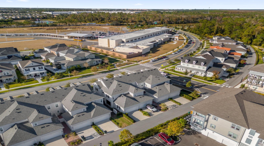 Aerial View Of Community