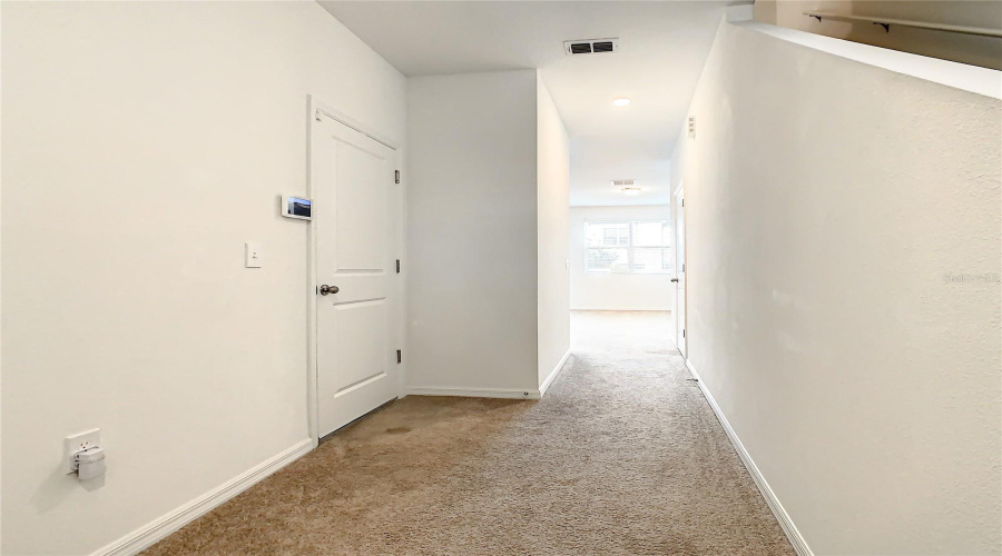 Garage off of foyer