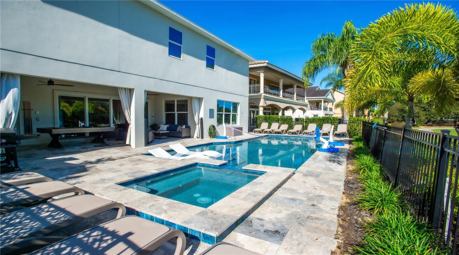 Pool And Hot Tub