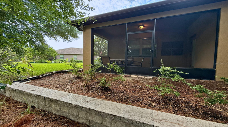 Patio & back of home