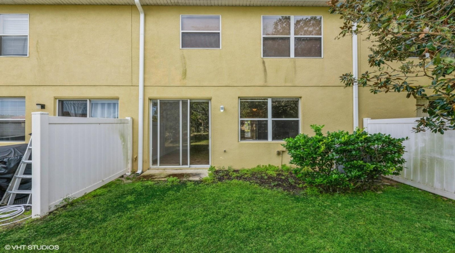 Rear Open Patio With Water View