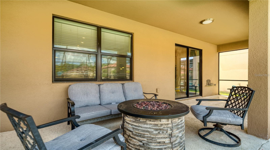 Outside Covered Patio