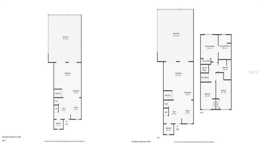 Kissimmee, Florida 34746, 3 Bedrooms Bedrooms, ,2 Bathroomsbathrooms,Residential,For Sale,Bugatti,Mfrs5118292