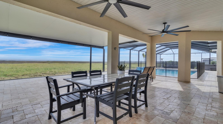 Oversized enclosed porch 2nd angle