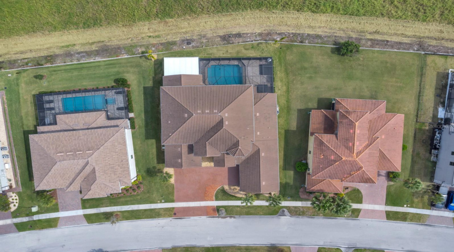 House aerial view