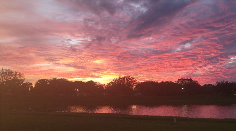 Stunning Sunsets From Your Lanai. Also Enjoy Disney Fireworks From Here!