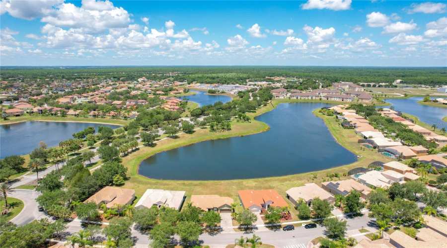 Aerial View, Property Third From Left