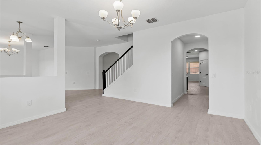 Formal Dining With Entrance To Kitchen