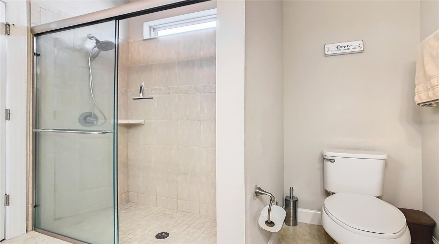 Primary Bathroom Shower Stall