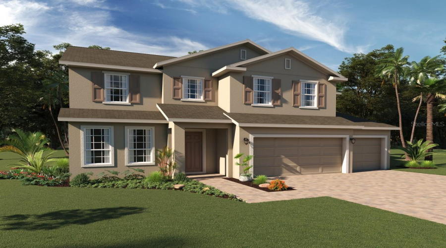 Front Exterior Rendering