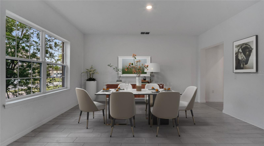 Virtually Staged - Formal Dining Room