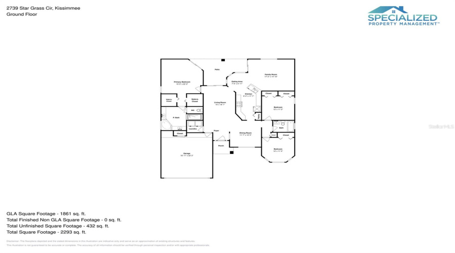 Kissimmee, Florida 34746, 3 Bedrooms Bedrooms, ,2 Bathroomsbathrooms,Residential,For Sale,Star Grass,Mfro6273336