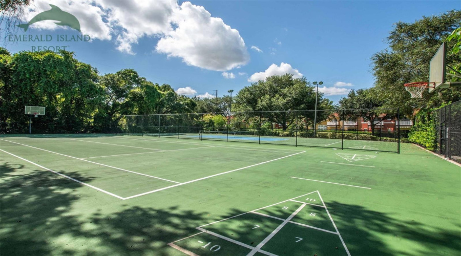 Tennis And Shuffleboard