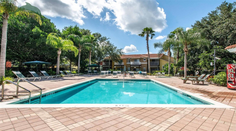 Overview Of Pool At The Clubhouse