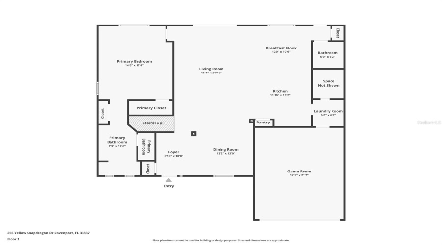 Davenport, Florida 33837, 5 Bedrooms Bedrooms, ,4 Bathroomsbathrooms,Residential,For Sale,Yellow Snapdragon,Mfro6268157