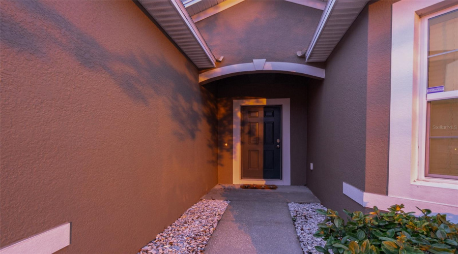 Covered Front Porch.