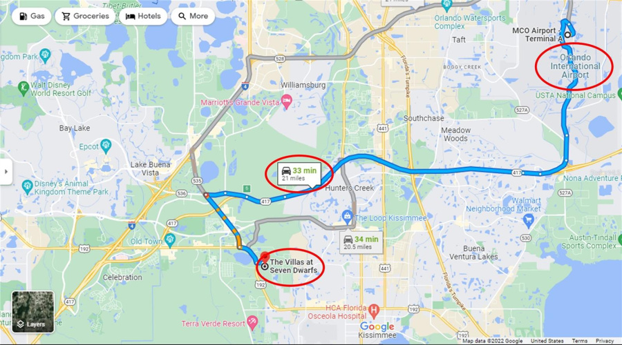 Mco Directions