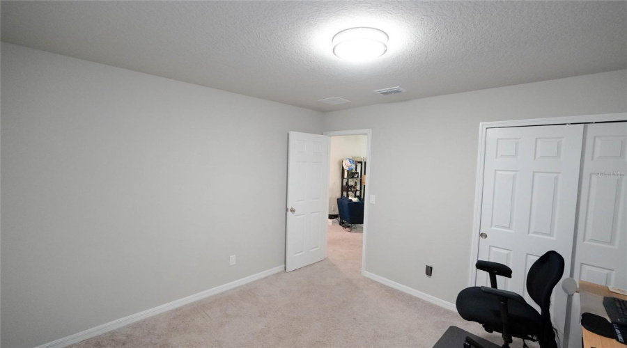 Bedroom #4 Features A Built-In Closet.