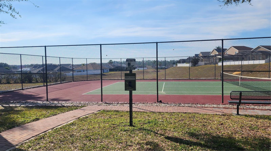 Community Tennis Court