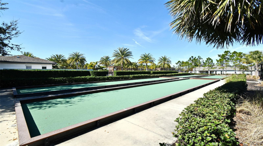 Bocci Ball courts