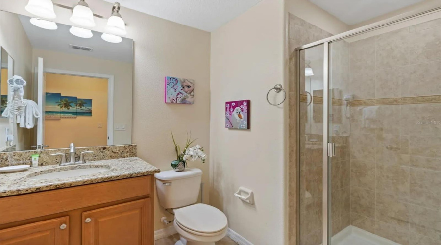 Hall Bathroom 2 Upstairs Shower