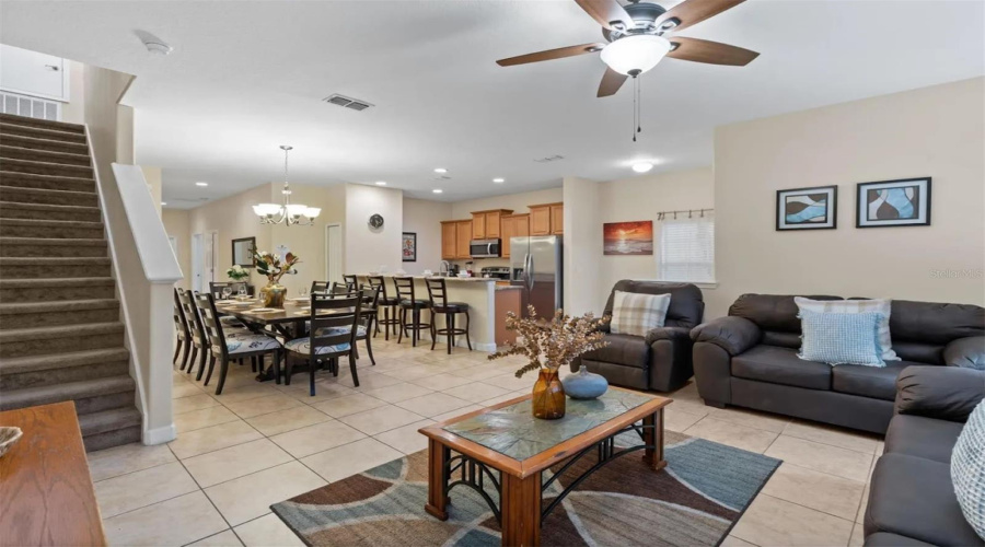 Living Room/Dining Room/Kitchen