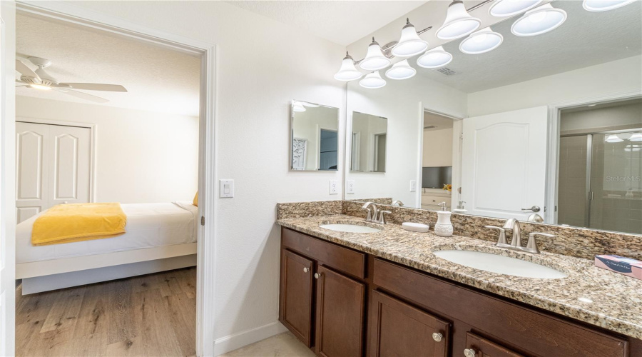 Jack and Jill bathroom