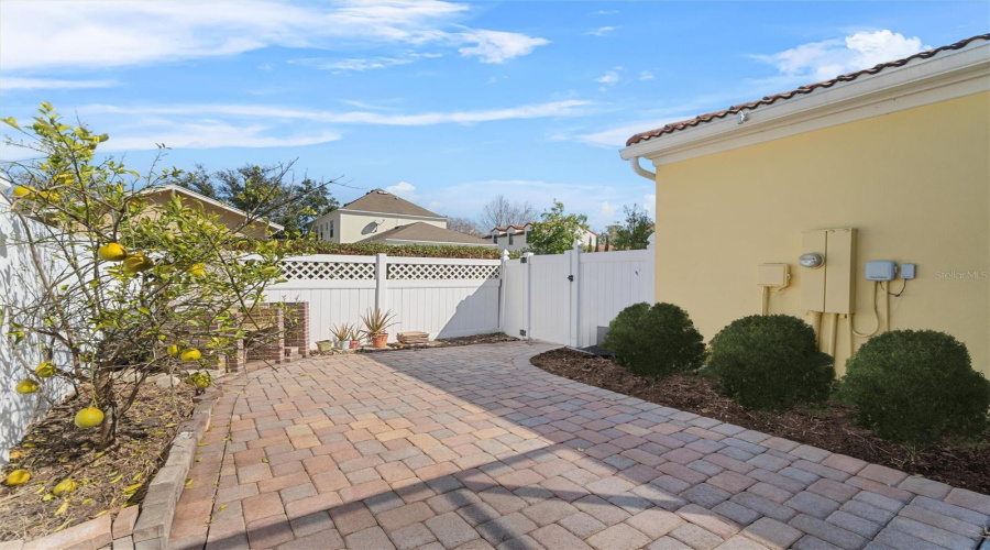 Backyard Paver Patio