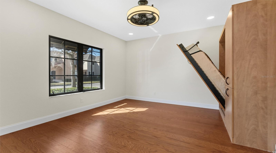 Living Room With Murphy Bed